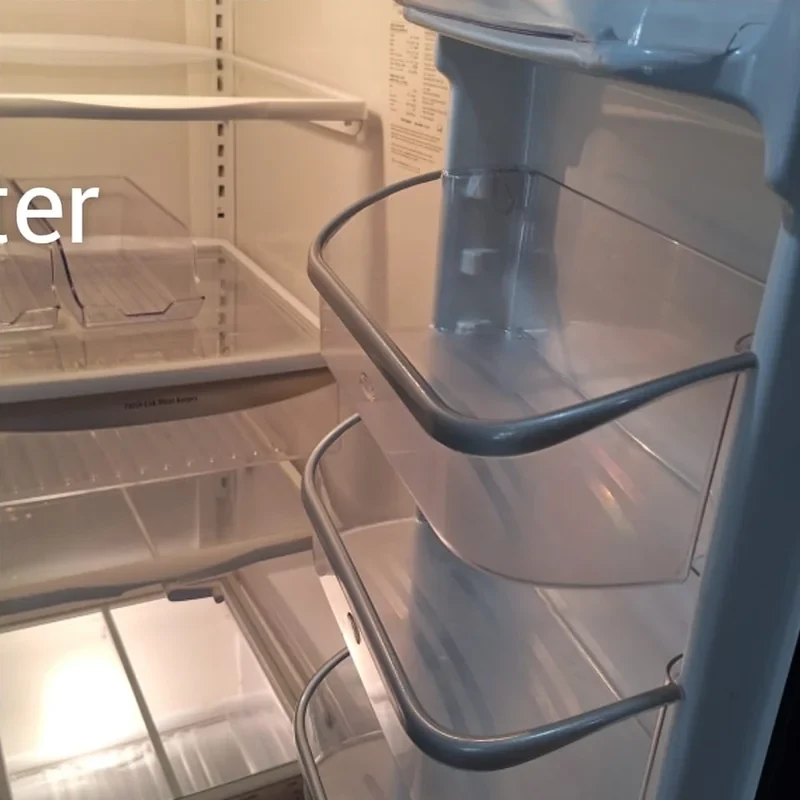 Refrigerator after cleaning